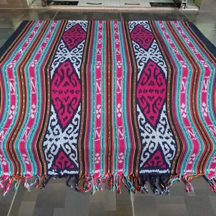 Terlaris Kain Tenun Blanket Etnik Kalimantan Rkn1112