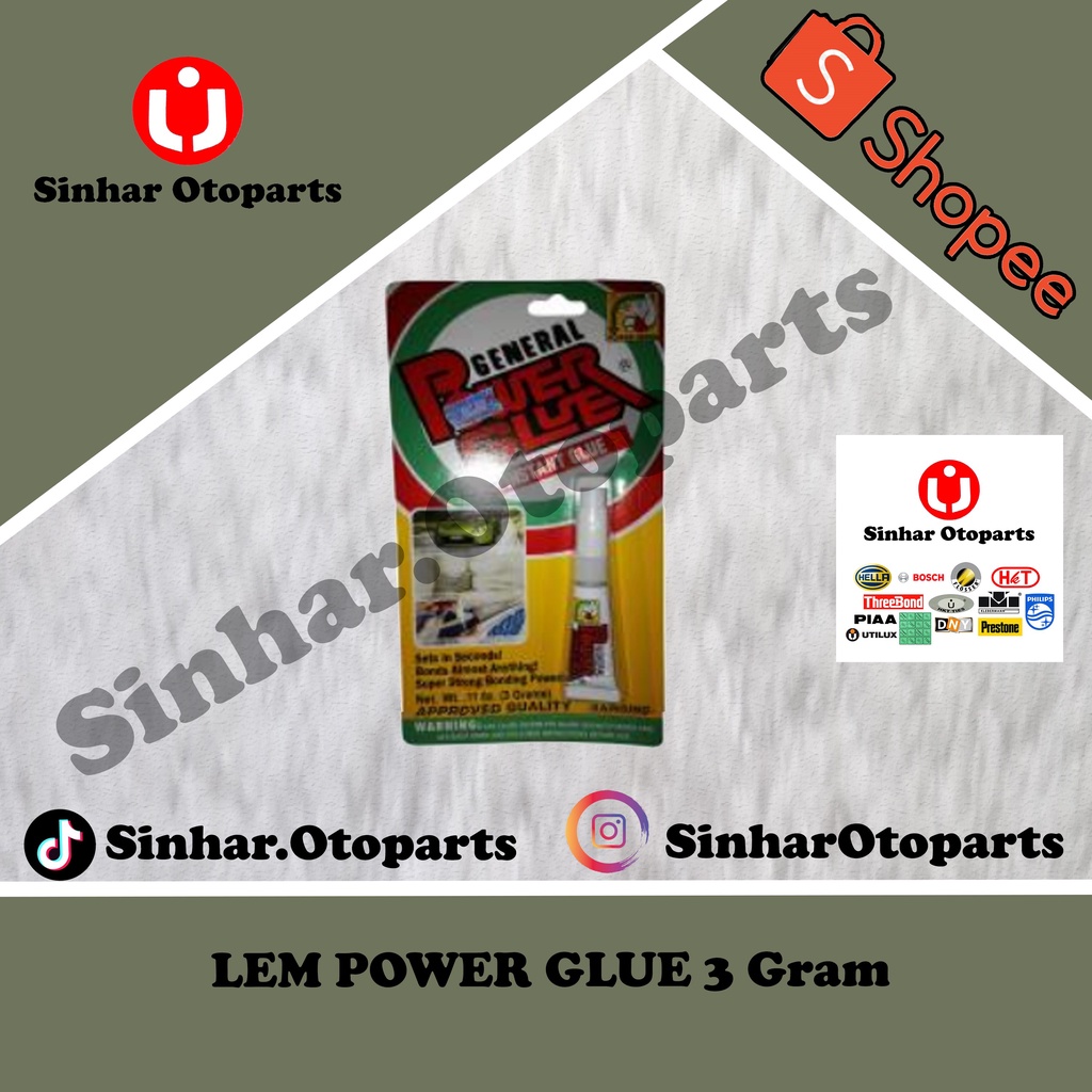 

LEM POWER GLUE 3 Gram