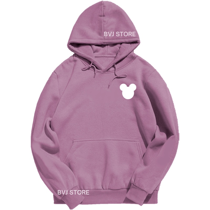 Sweater Mickey Zaurra L XL XXL tebal brand Polos aesthetic hudie Wanita Unisex Premium Distro TERBAR