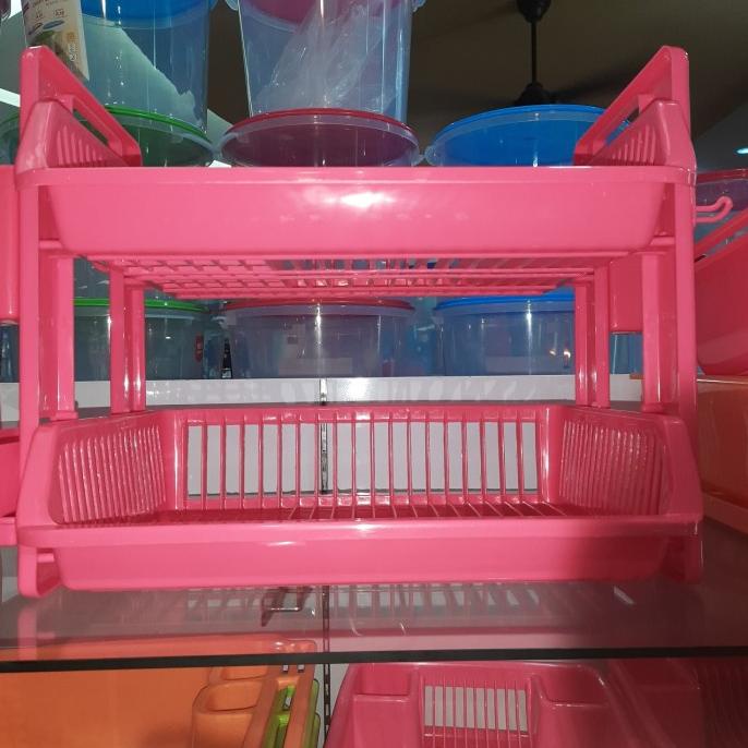 RAK PIRING PLASTIK 2 SUSUN MASPION MURAH