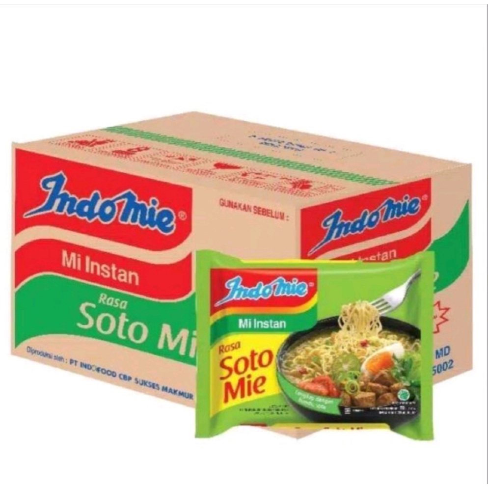 

INDOMIE SOTO MIE DUS ISI 40 pcs