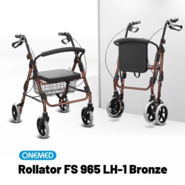 WALKER ROLLATOR FS 965 LH . ALAT BANTU JALAN . WALKER RODA KERANJANG