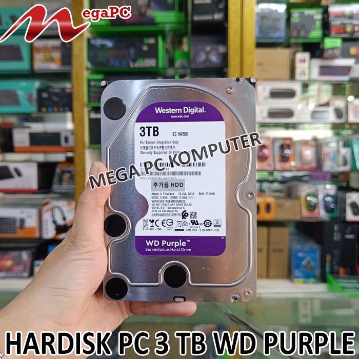 Promo HDD Hardisk 2TB 3TB Sata Garansi 1 Tahun Untuk PC &amp; CCTV