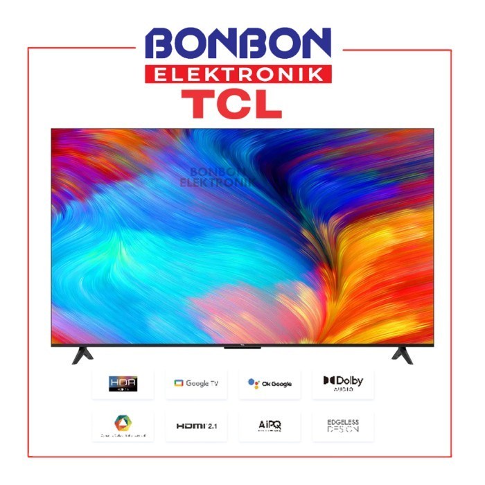 TCL LED GOOGLE TV 50 inch 50P635 UHD 4K SMART TV P635