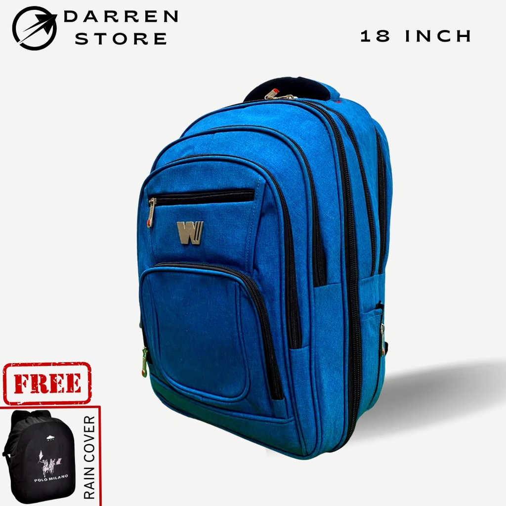 Ransel Polo Winstar Jumbo Ransel 20 imch  Import Tas Kerja Tas Sekolah Anak