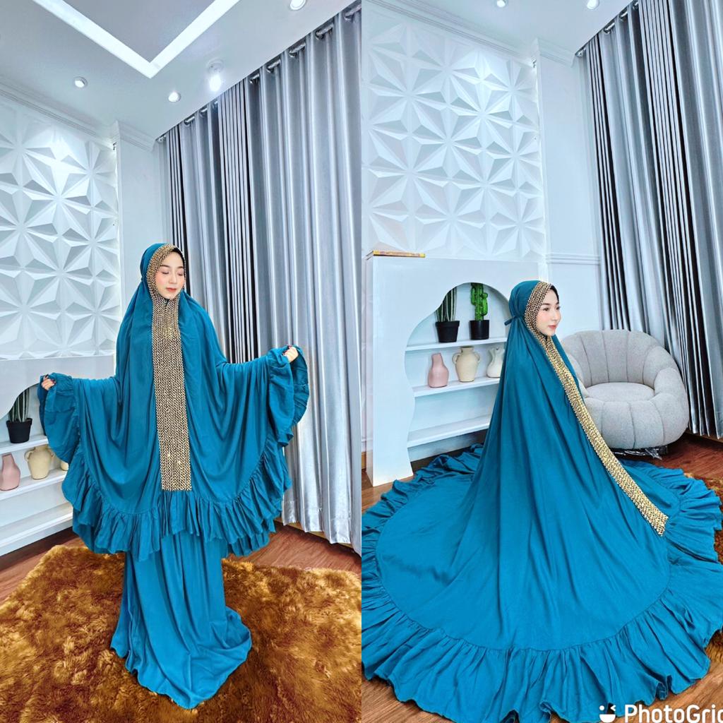 Mukena Indirha by dst/mukena dst/mukena jumbo