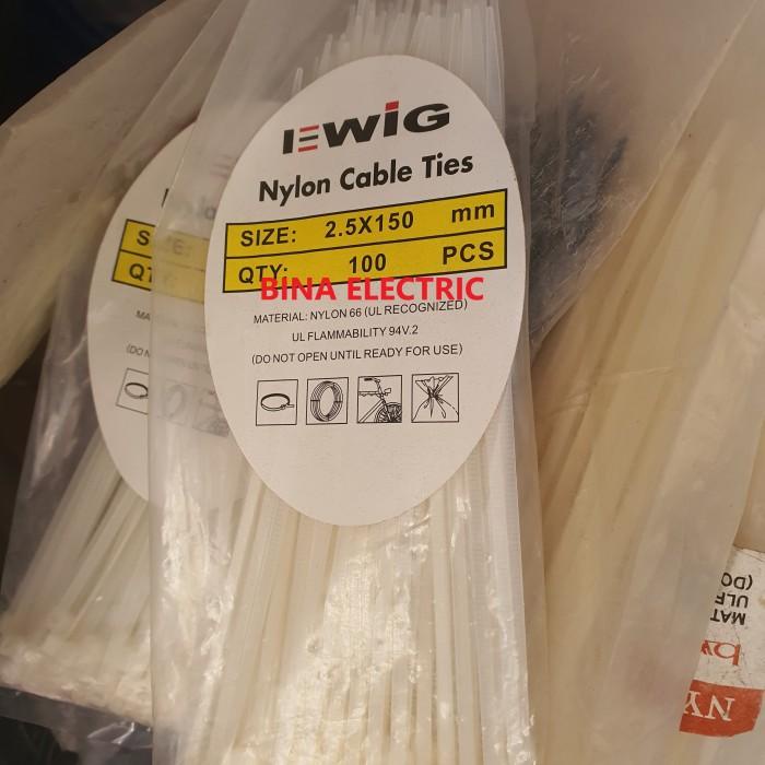 

Terlaris Kabel Ties Ewig 2.5X150Mm 15Cm / Kabel Tis Ewig 2,5X150Mm 15 Cm