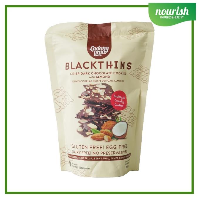 

Ladang Lima Blackthins Cookies 100Gr Gluten Free