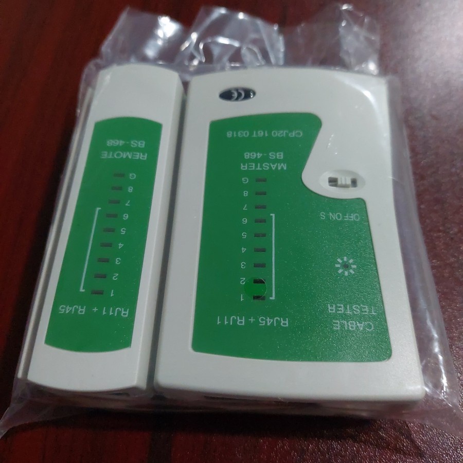 Lan Tester Alat Penguji Kabel Lan RJ45 Telepon Tester Rj11 Lan Tester