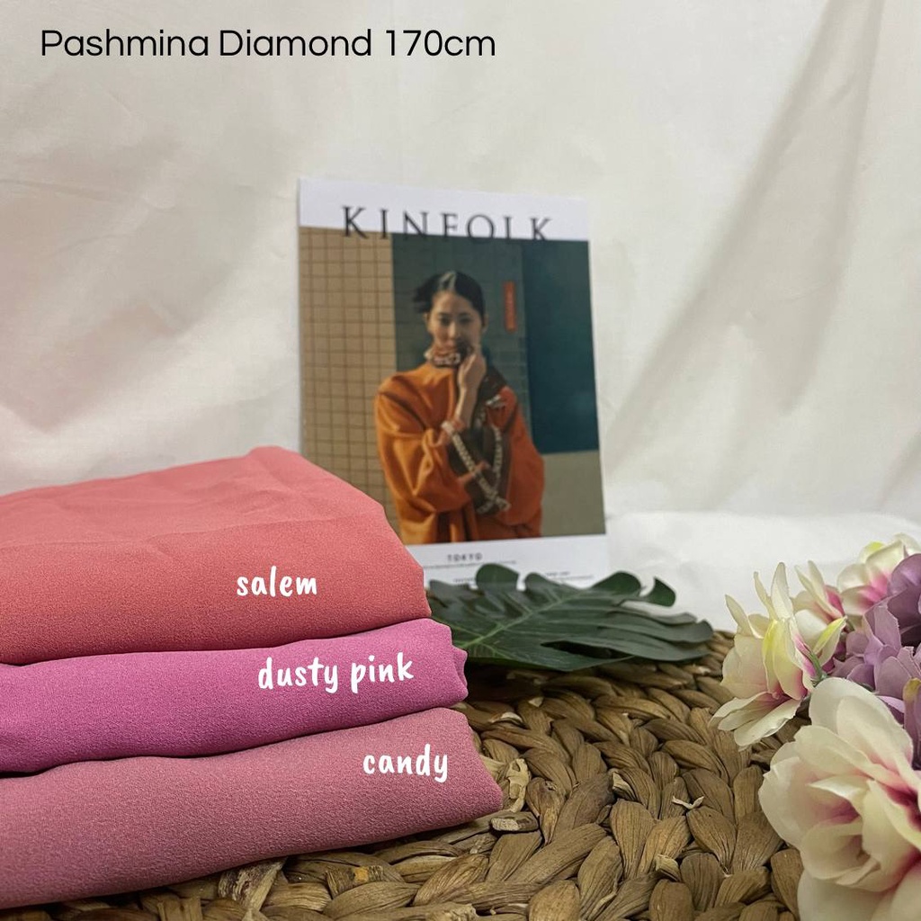 Pashmina Diamond Murce Ukuran Panjang 170*75cm Part 2