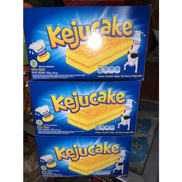 

Keju Cake 1 Box Isi 12 Pcs