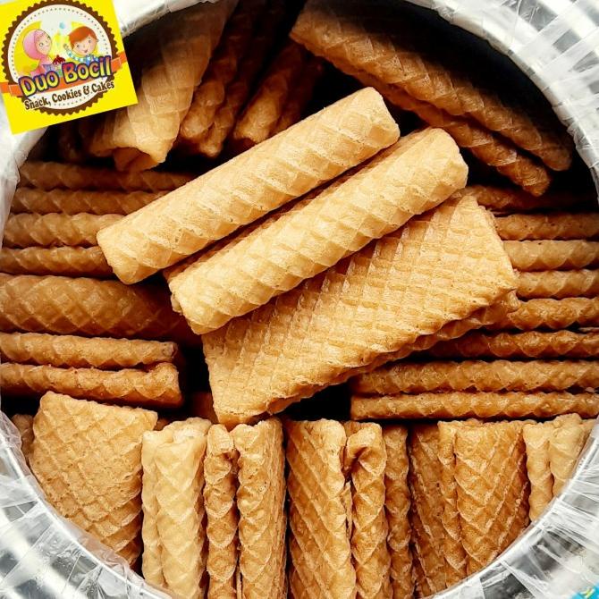 

Kue Dompet Semprong Rasa Wijen 250 Gram