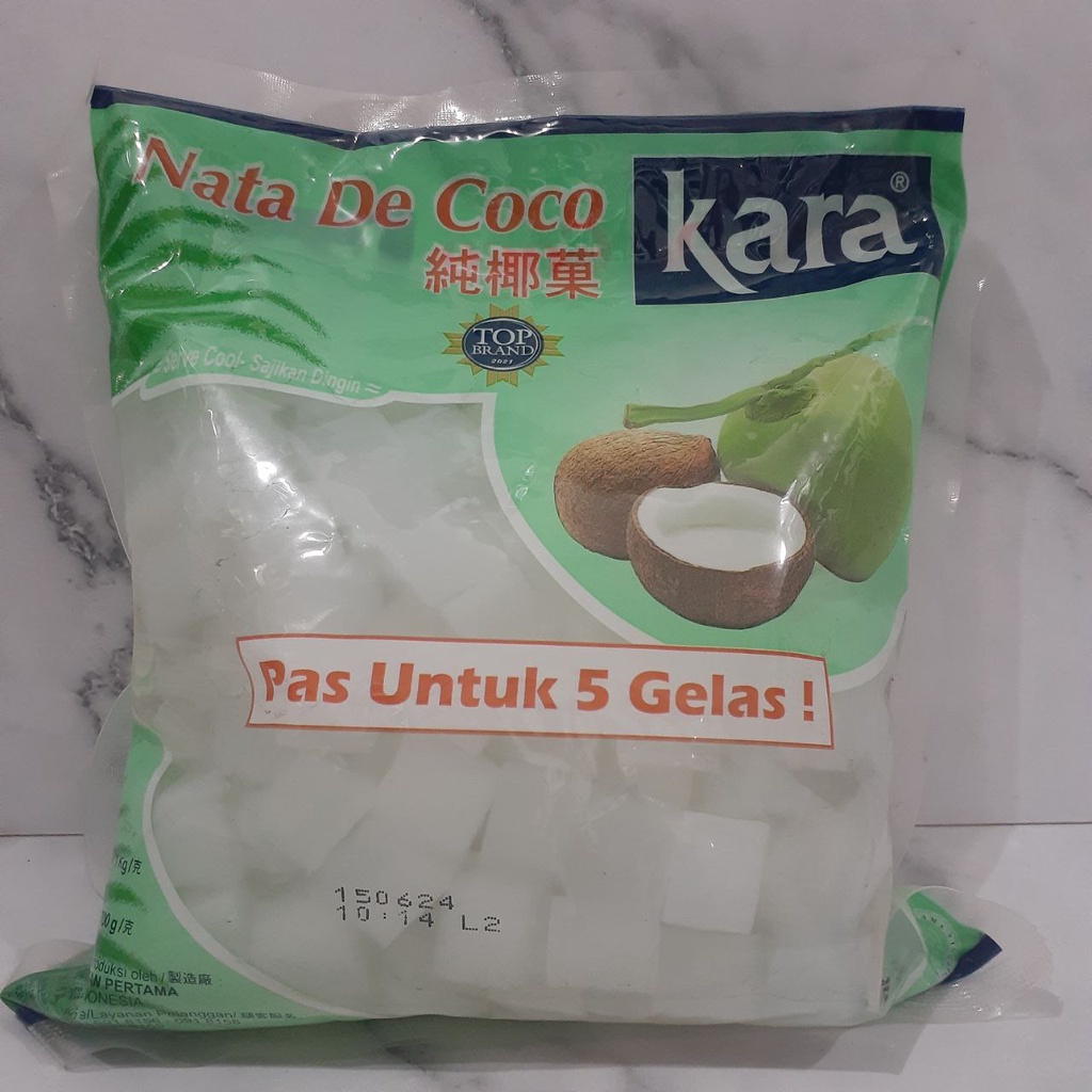 

Nata De Coco Kara kemasan plastik 1kg