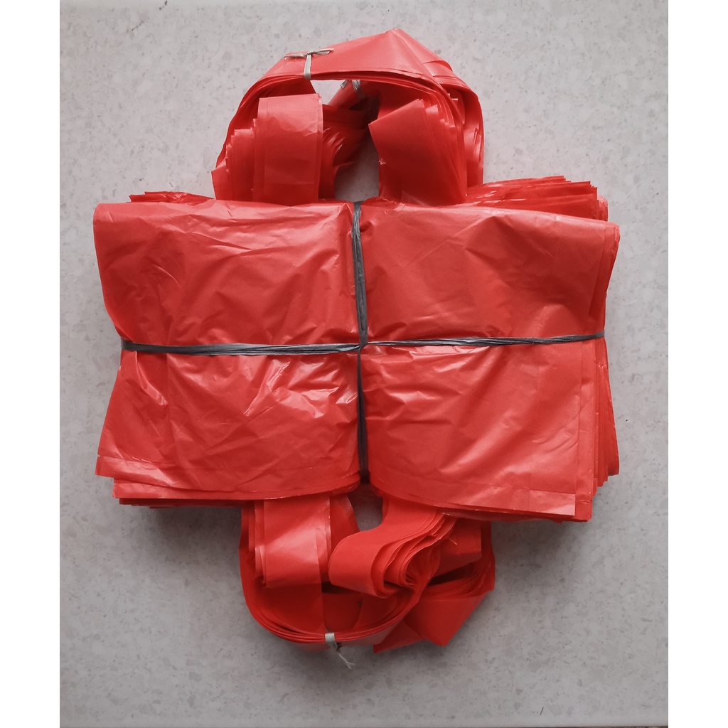 TAS PLASTIK 25 softhandle BAHAN TEBAL Ukuran 25 X 30 isi 25 dan 100 Pcs nikahan resepsi nikahan