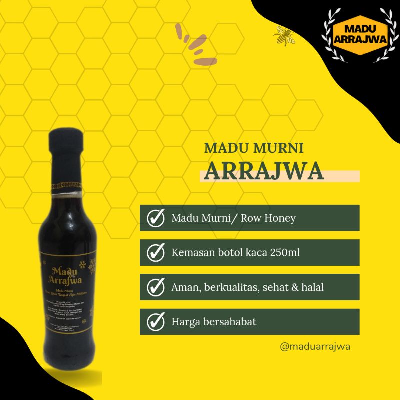 

Madu Murni Arrajwa Murni Asli 100%