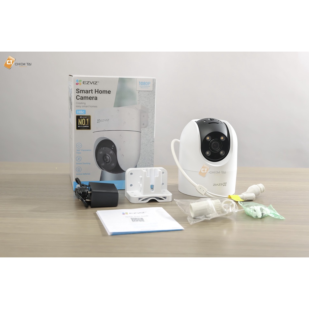 EZVIZ H8C 1080p Outdoor CCTV Wifi Pan &amp; Tilt Auto Tracking