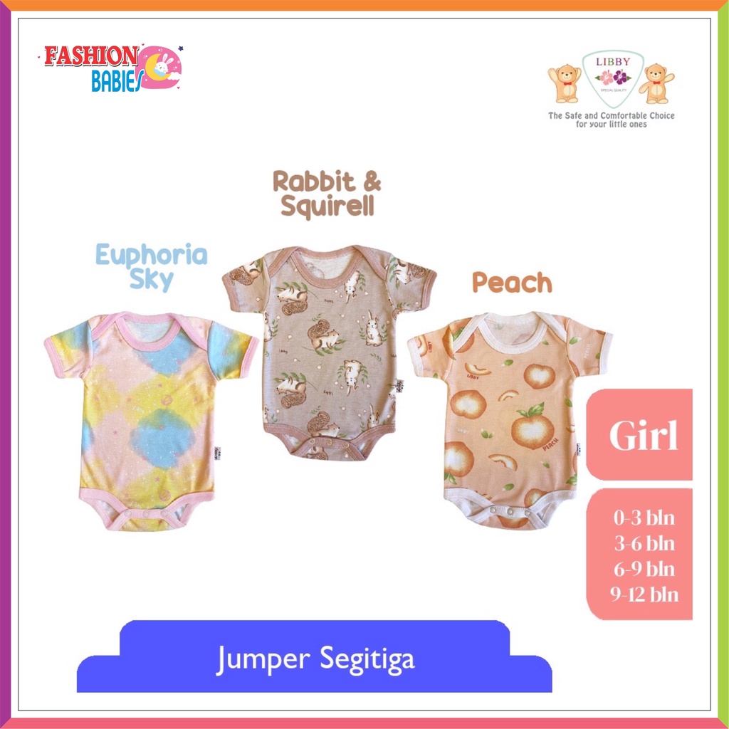 LIBBY PREMIUM JUMPER SEGITIGA | JUMPER PENDEK LIBBY PREMIUM ❤ FashionBabies ❤