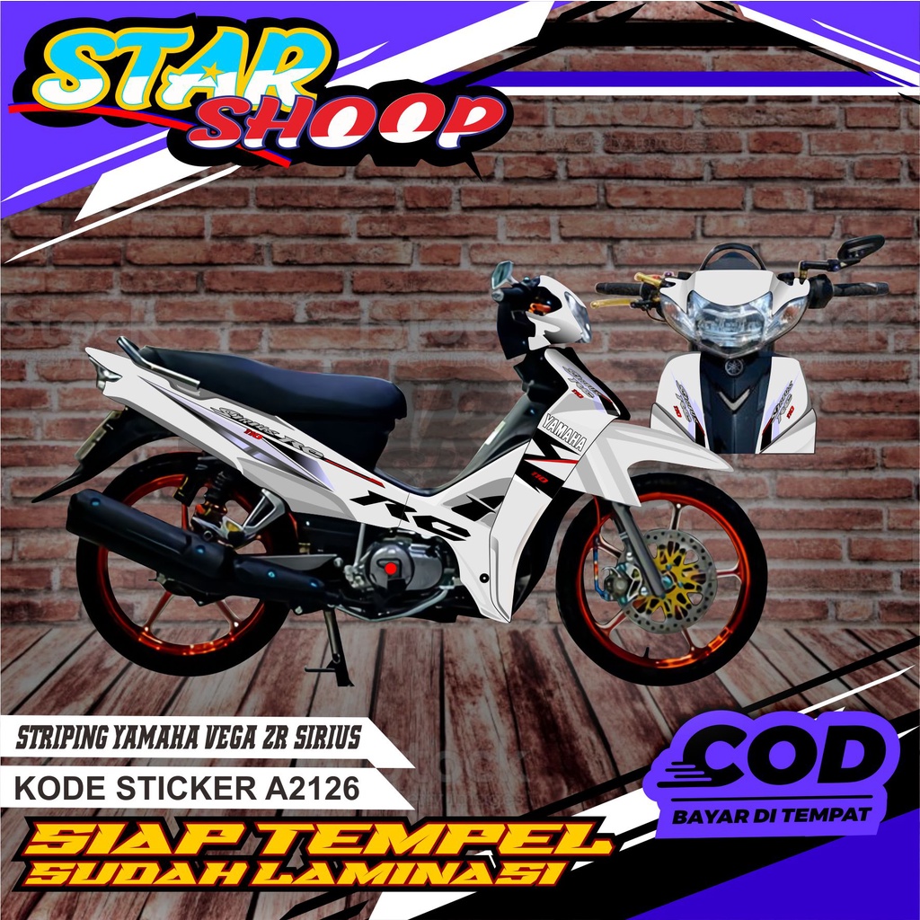 STRIPING NEW VEGA SIRIUS TERBARU SIMPLE