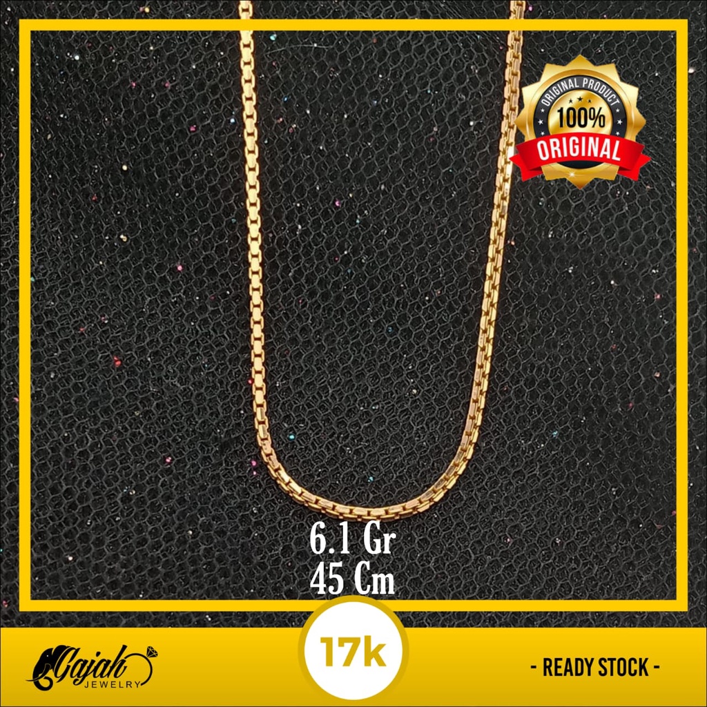 Kalung Emas 17K - 6.1 Gr Kadar 750 - 4590