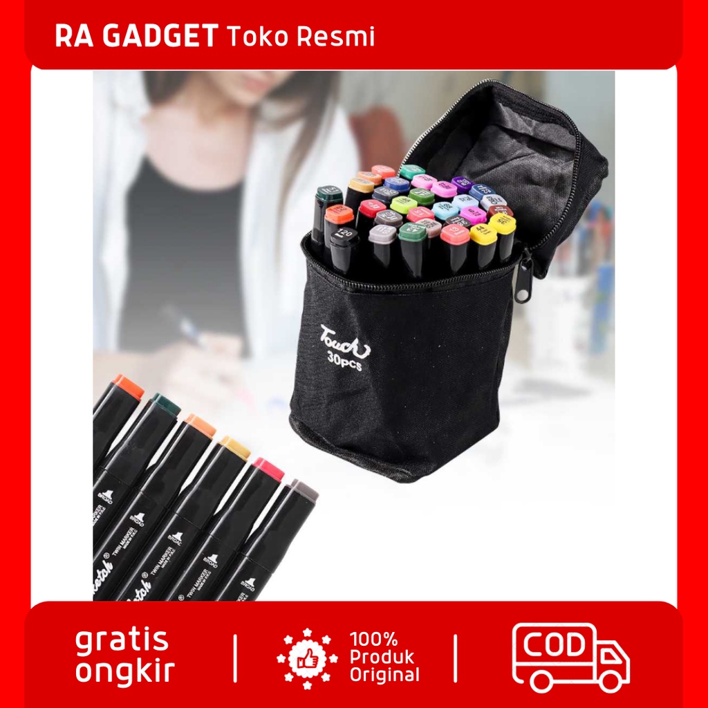 

Spidol Dual Side Fine Art Brush Art Marker 1 Set Dua Sisi Mata / Spidol Warna Warni Sketsa Kuas Pen Pena Paint Marker Desain Design Gambar Menggambar Drawing Art Jurnal Kaligrafi Lukis Animation Anak Anak Mudah Di Hapus Anti Luntur Aesthetic Estetik Cerah