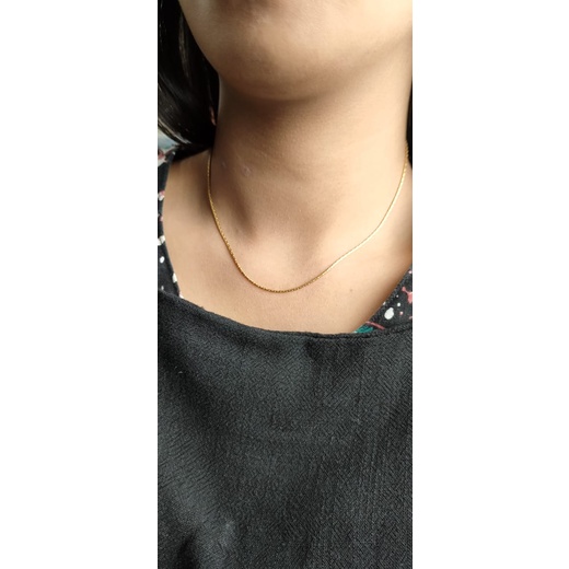 Kalung Emas 17K - 5.1 Gr Kadar 750 - 4593