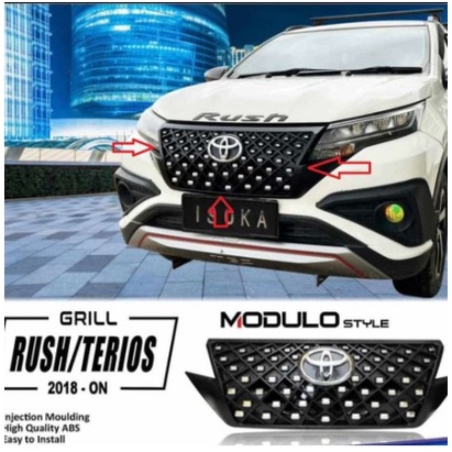 Grill depan bumper rush terios 2018 Up