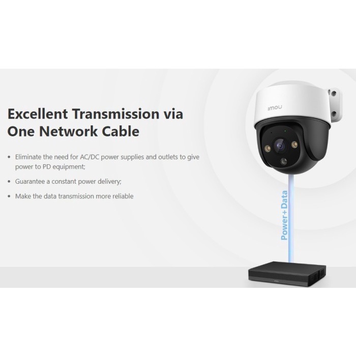 IMOU IPC-S41FA 4MP PoE AUDIO IP Camera PTZ OUTDOOR INDOOR CCTV Dahua