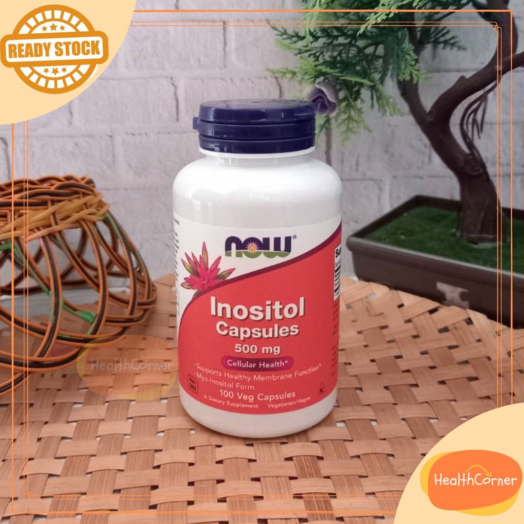 Now Foods Inositol 500mg 100 caps