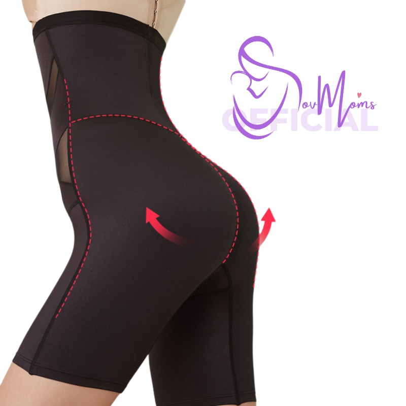 Korset Celana Pelangsing Pengecil Buncit Wanita Jumbo PANT X Corset Celana Pengecil Perut Paha Pantat Pendek Panjang Peramping Pinggang Seamless Korset Korslet Slim Celana  Original Slimming Pants