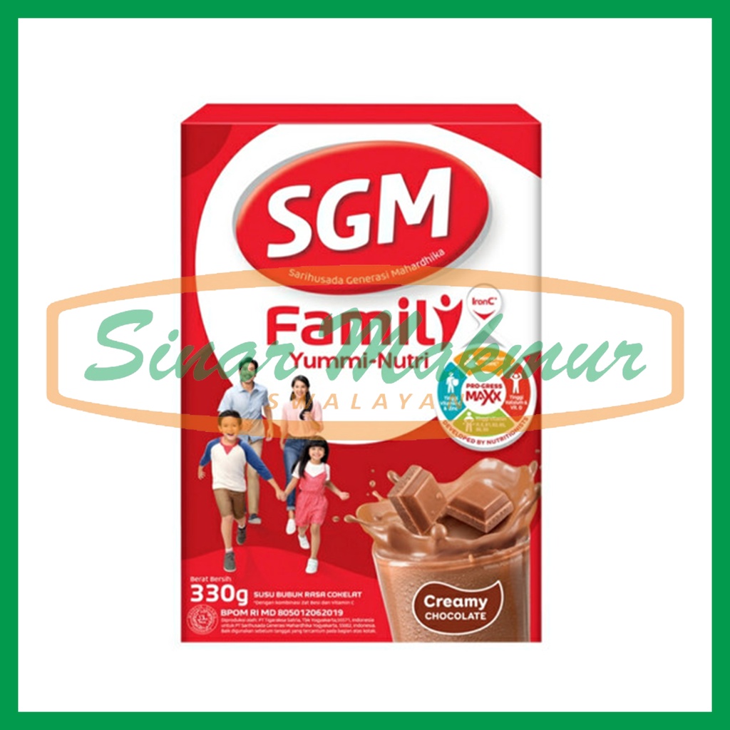 

SGM Family Yummi-Nutri 330gr Chocolate/Vanilla