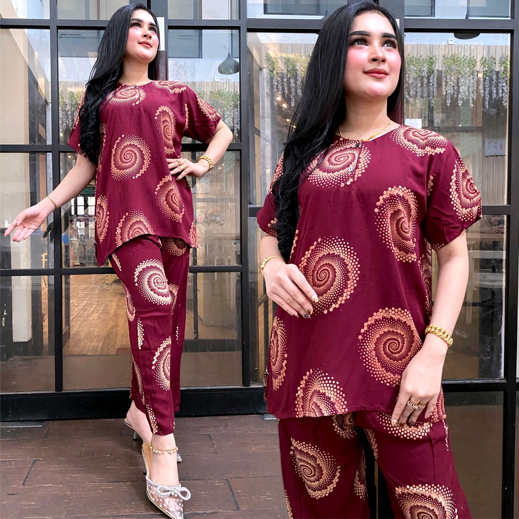 BAJU TIDUR SETELAN CABUTAN WANITA KEKINIAN ( CP COKLAT HITLOVE VERNANDA LOLY LABU CINDERELA TELAGA PESONA ZAHRA ) BUSUI BUMIL