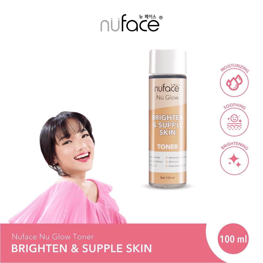 Nuface Nu Glow Brighten &amp; Supple Skin Toner (Normal to Dry Skin Toner)