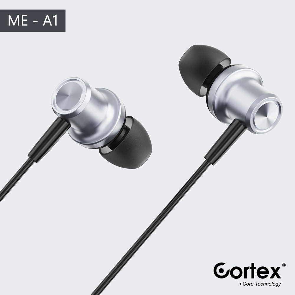 Cortex ME-A1 Headset Type C / Tipe C Hi-Fi Suara stereo Super Bass kelas profesional Earphones Headsphone