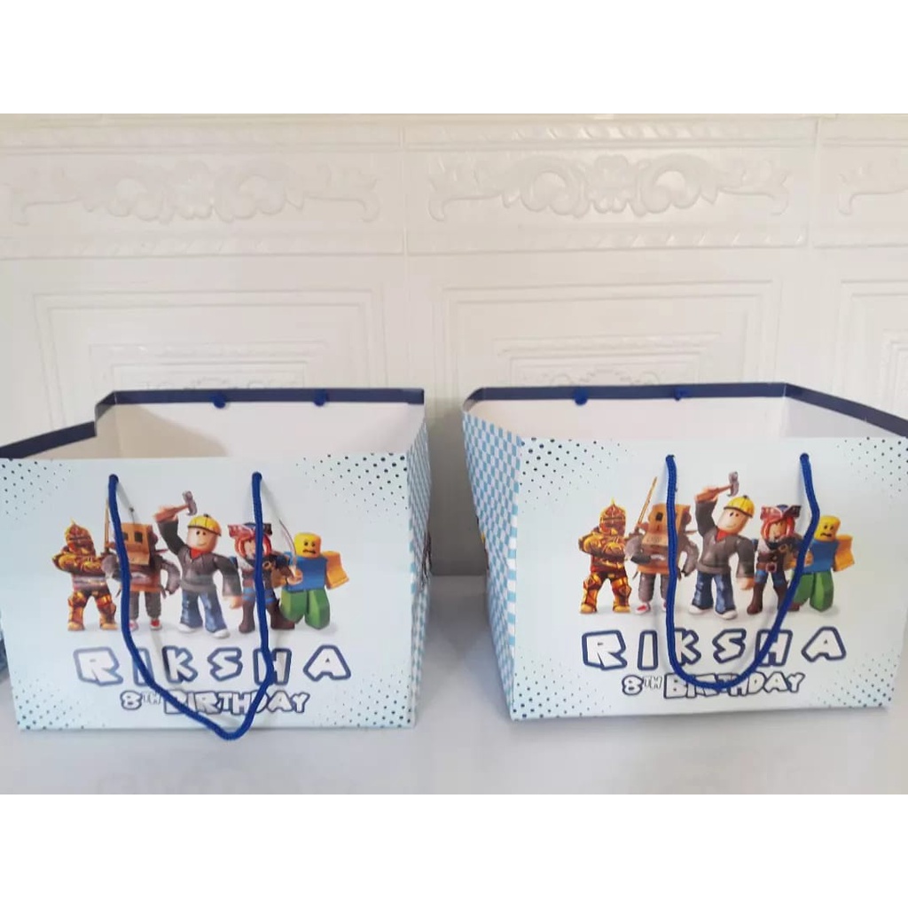 paperbag roblox / goodiebag roblox / paperbag custom roblox / wadah snack roblox