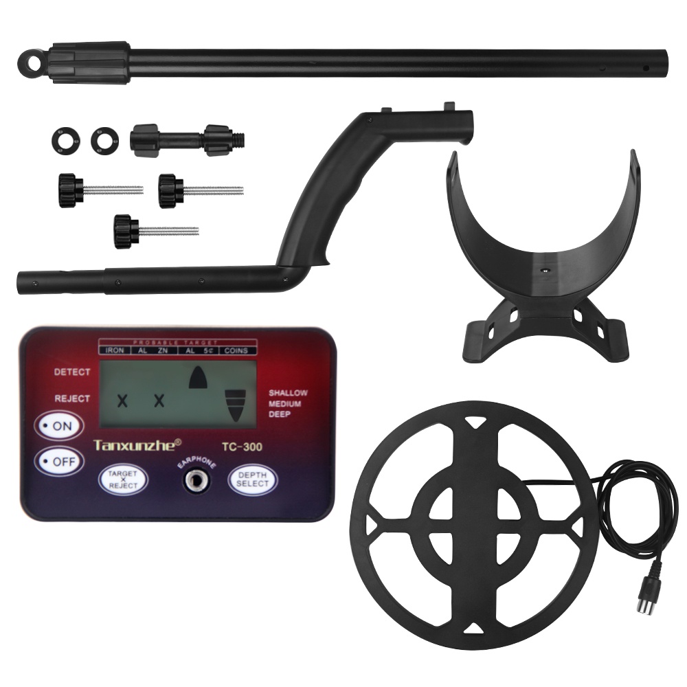 Detektor Logam TC-300/Detektor Emas/Metal Detector/Pencari Harta Karun