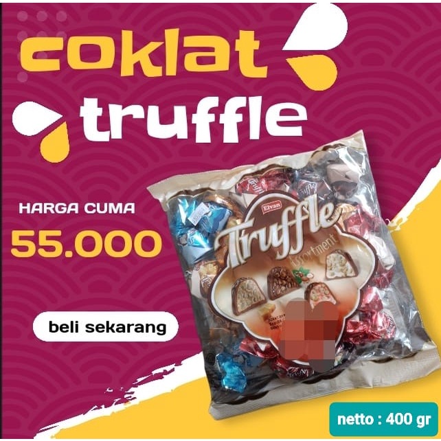 

COKLAT TRUFFLE KEMASAN 400gr