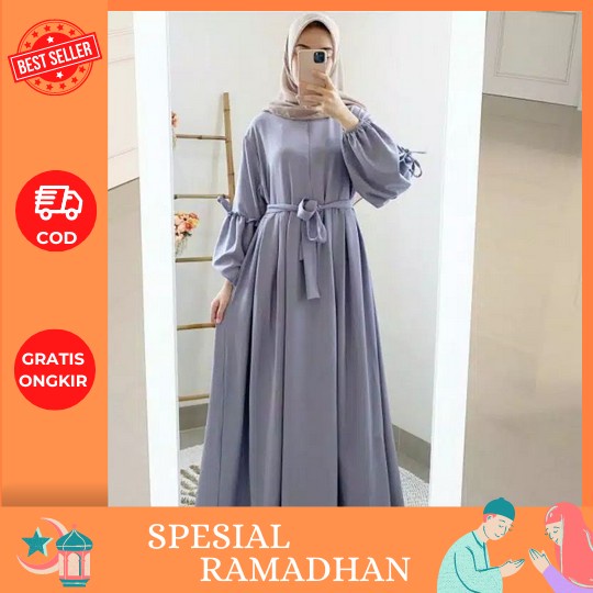 Gamis Terbaru Mola Dress Hs Tersedia M L Xl Xxl Bahan Katun Rayon Ld 110 Gamis Wanita Terbaru Lebara
