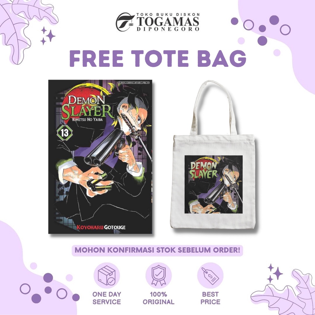 KOMIK DEMON SLAYER: KIMETSU NO YAIBA 01/02/03/04/05/06/07/08/09/10//11/12/13 FREE BONUS KOYOHARU GOT