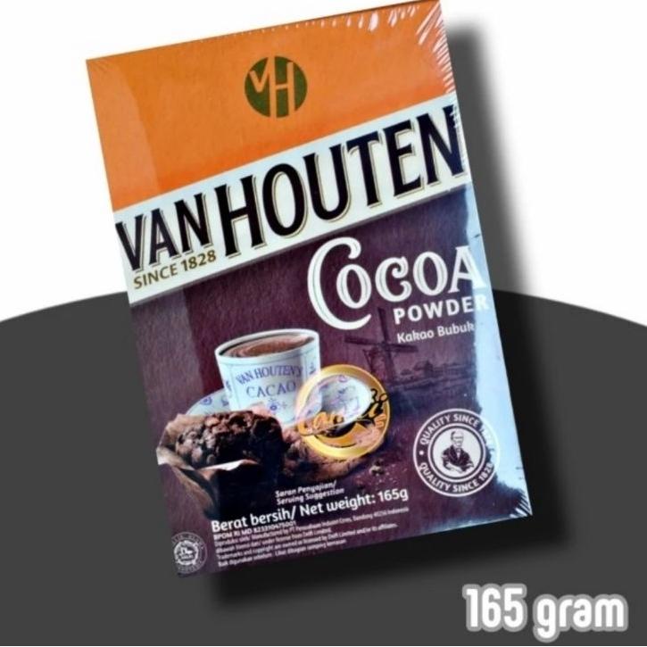 

Termurah⭐✔️-COCOA Powder Van Houten 165 gr / Coklat Bubuk