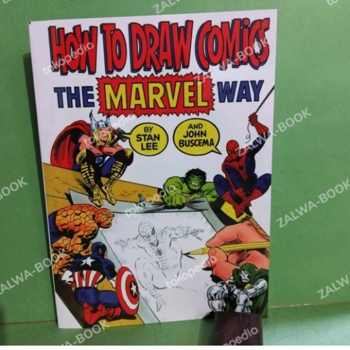 Terlaris How To Draw Comics The Marvel Way