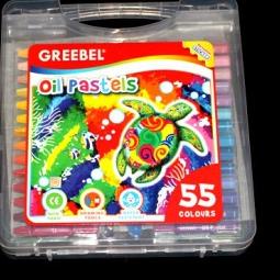 

PROMO⭐✔️-Crayon Greebel 55 warna/ oil pastel greebel 55