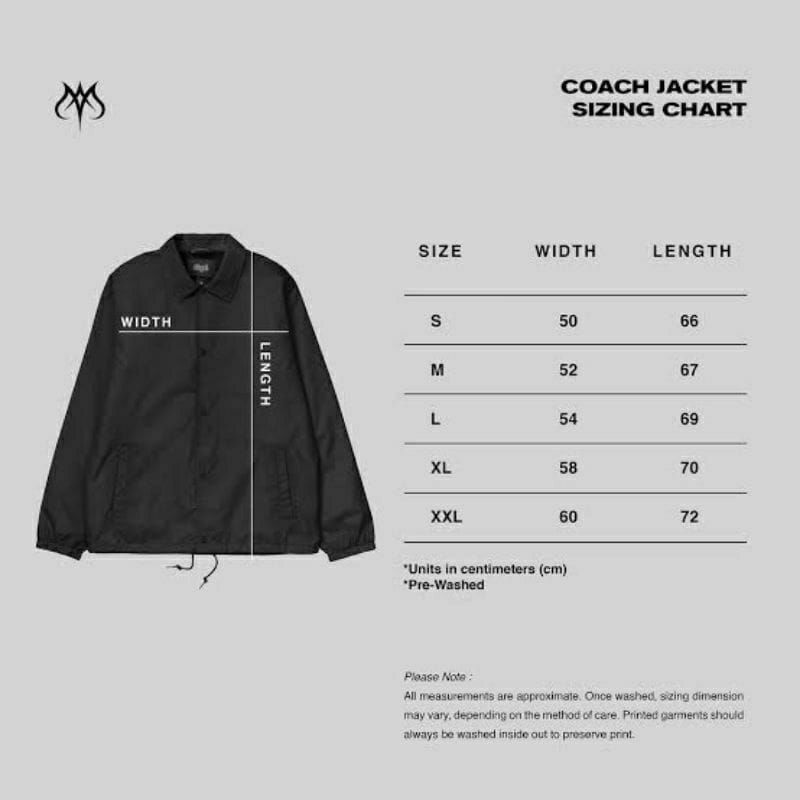 Jaket Coach Erigo Pria Wanita Bahan Parasut