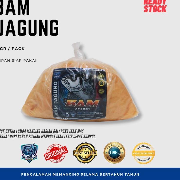 Terlaris bam jagung adun mancing - umpan ikan mas toko adun mancing