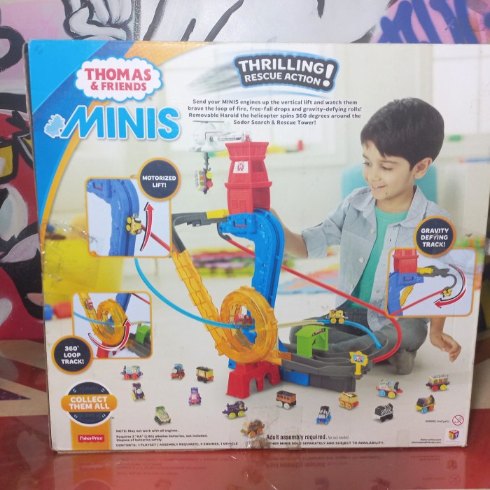 FLASH SALE JALUR KERETA API MAINAN THOMAS AND FRIENDS MINIS MOTORIZED NEW. TERBARU