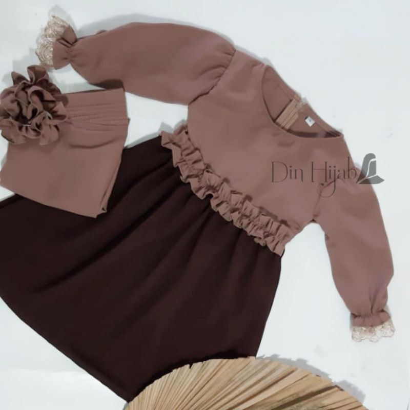 Din Hijab gamis anak Banat alula