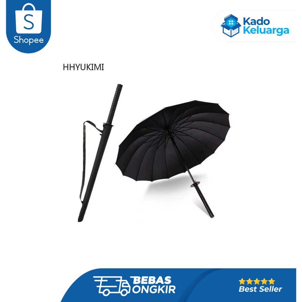 HHYUKIMI Payung Unik Jepang Bentuk Samurai Katana - B062 Termurah