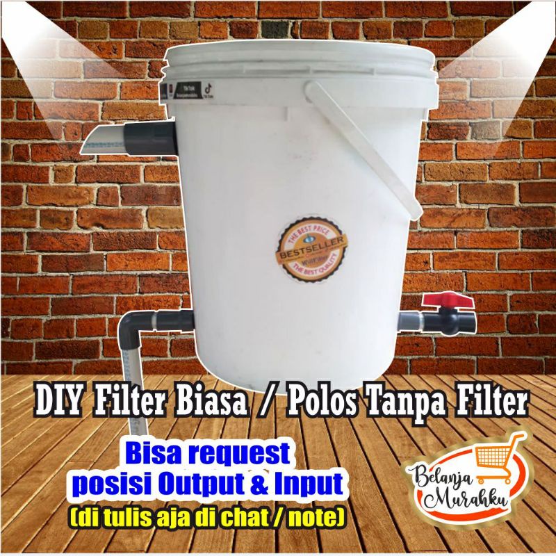 FILTER EMBER BIO FILTER AQUARIUM/KOLAM ikan koi tanpa media filter