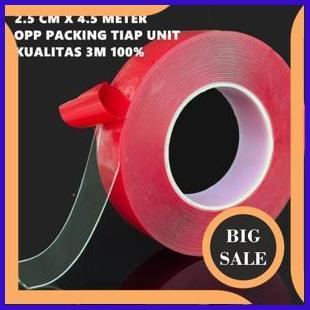 

3M VHB TAPE DOUBLE TAPE BENING TRANSPARANT 2.5CM X 4.5METER tools 29M4R23