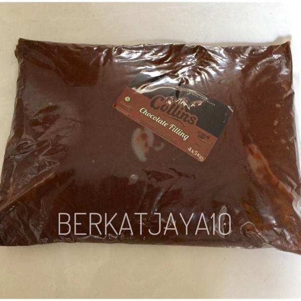 

Selai Coklat Collins Chocolate Filling 5Kg Yesicamart