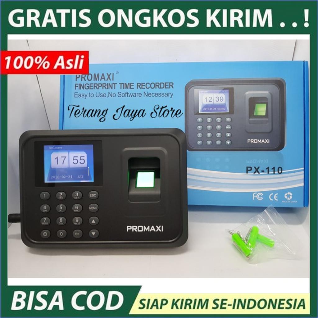 

BISA COD Mesin Absensi Sidik Jari/Fingerprint Promaxi PX-110